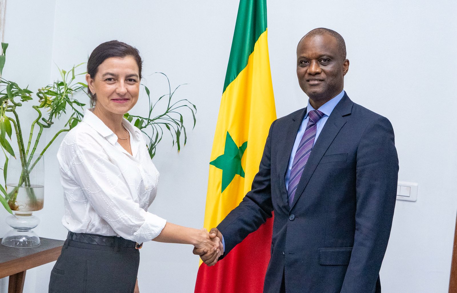 Rencontre entre le Ministre de l’Économie et la Secrétaire d’État espagnole : Renforcement de la coopération économique