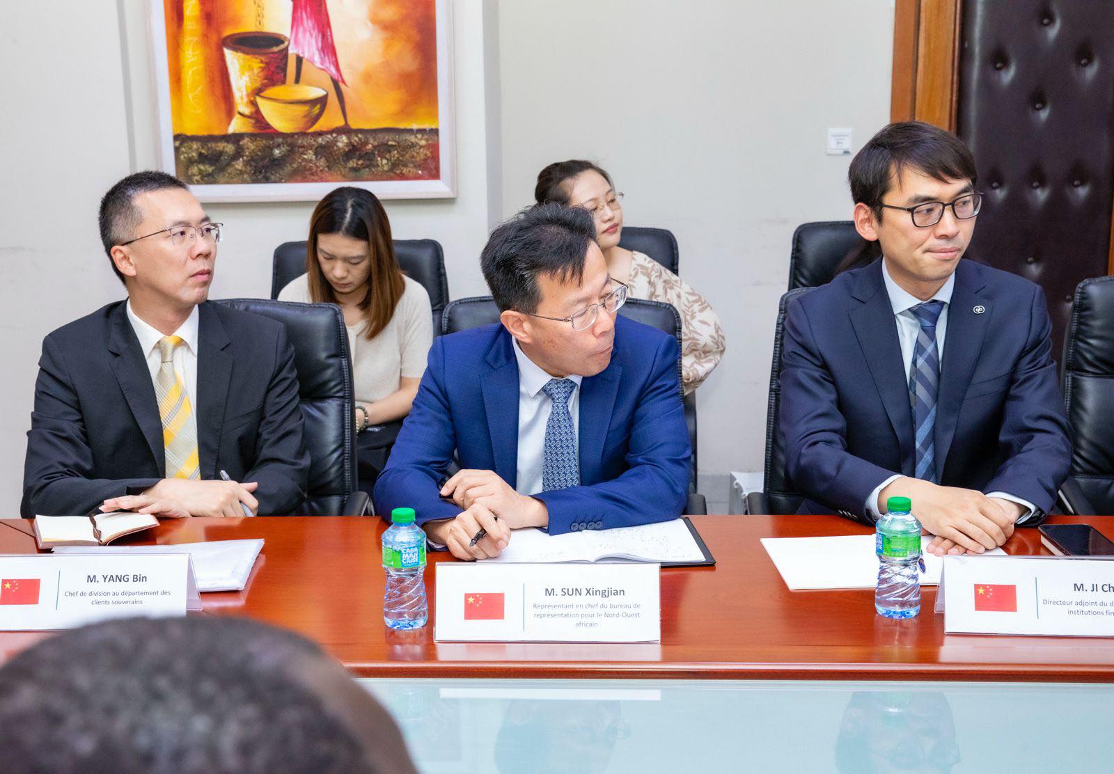 Le ministre Abdourahmane Sarr reçoit une délégation de l’EXIMBANK de Chine
