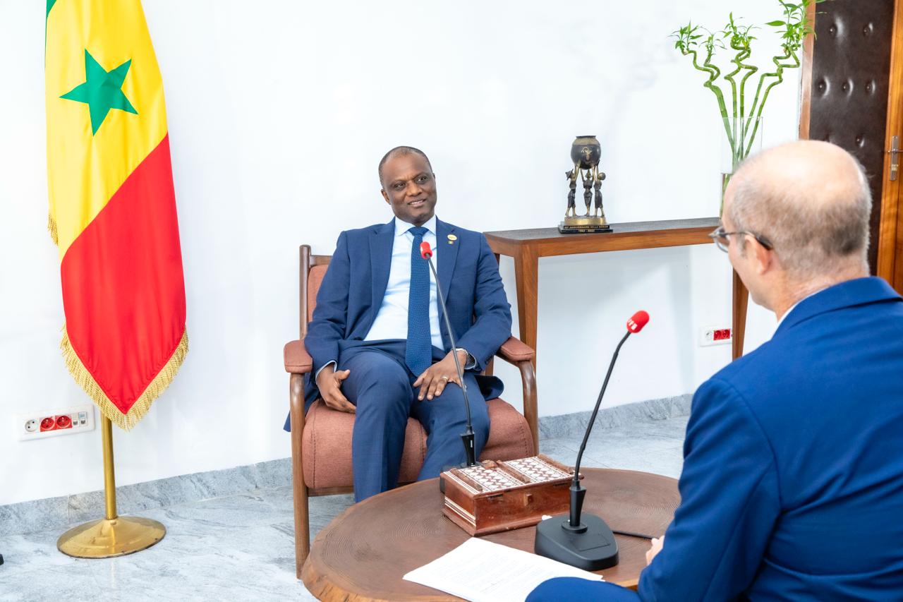 Abdourahmane Sarr a accordé une interview à Radio France International (RFI)