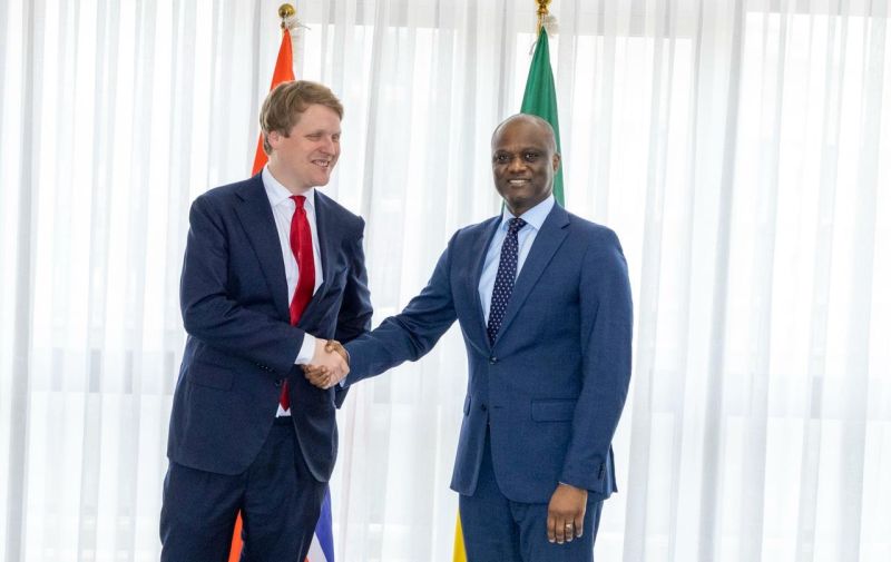 mr le ministre Abdourahmane sarr et mr Åsmund Aukrust